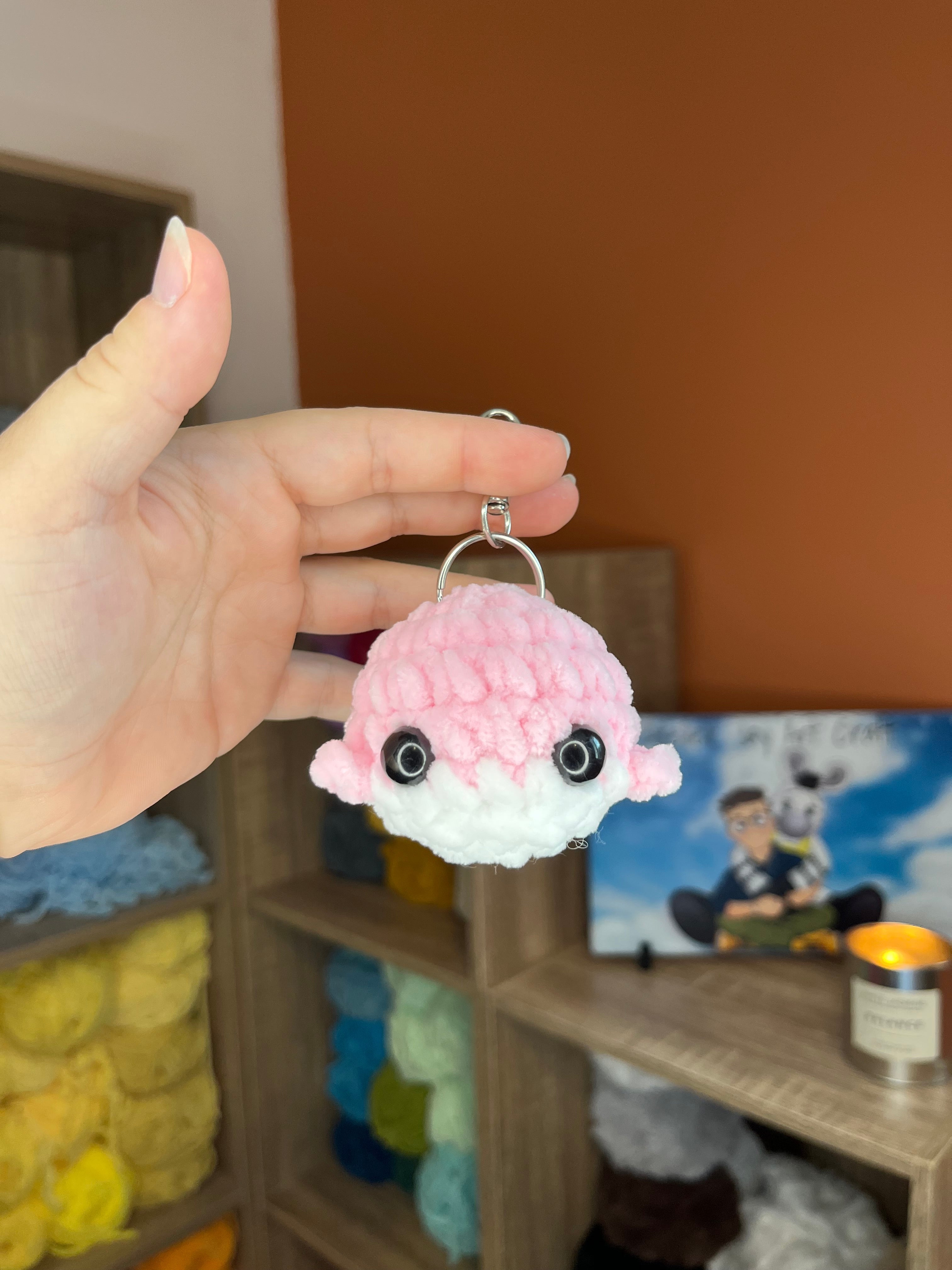 Porte clé baleine