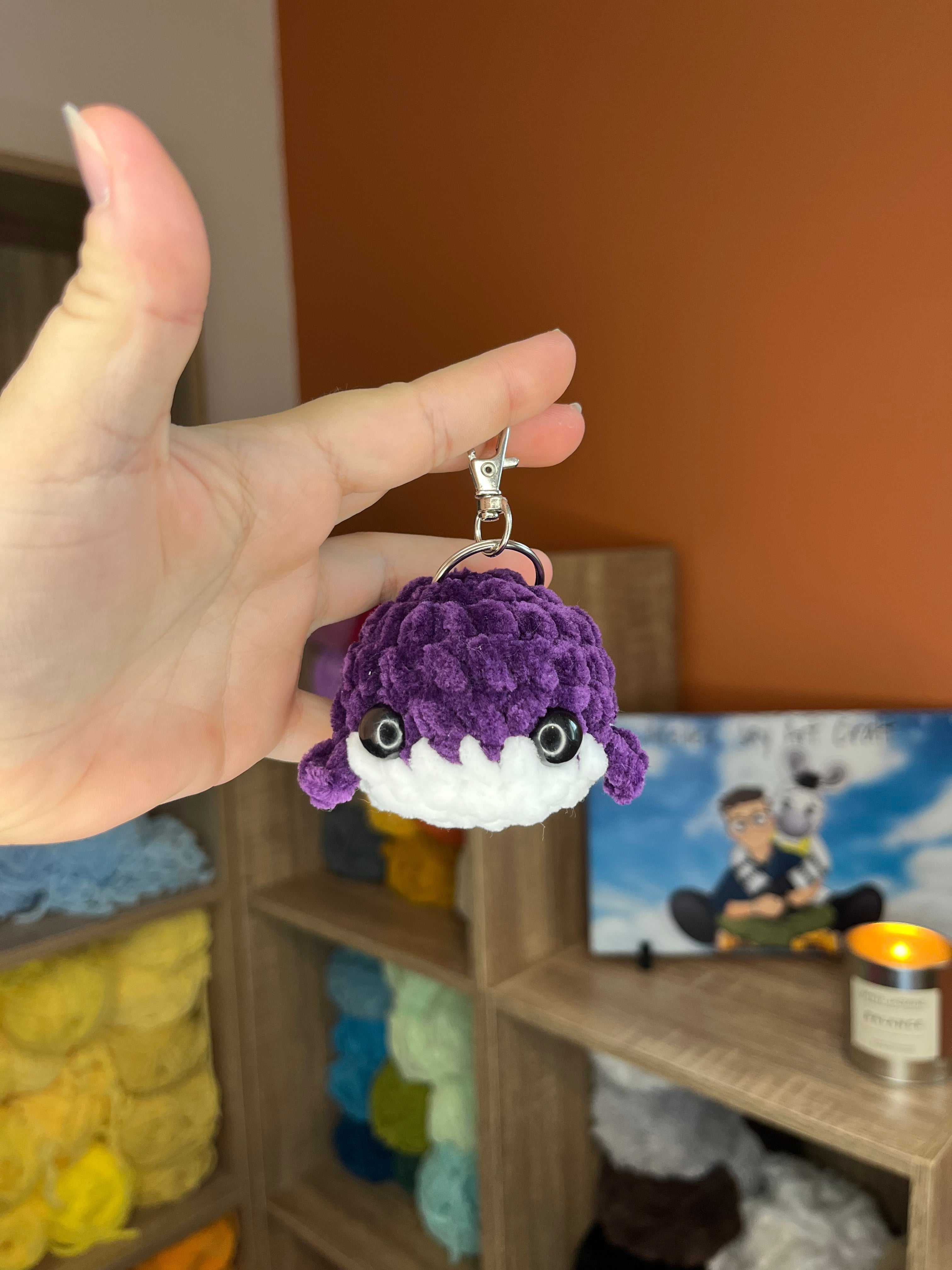 Porte clé baleine