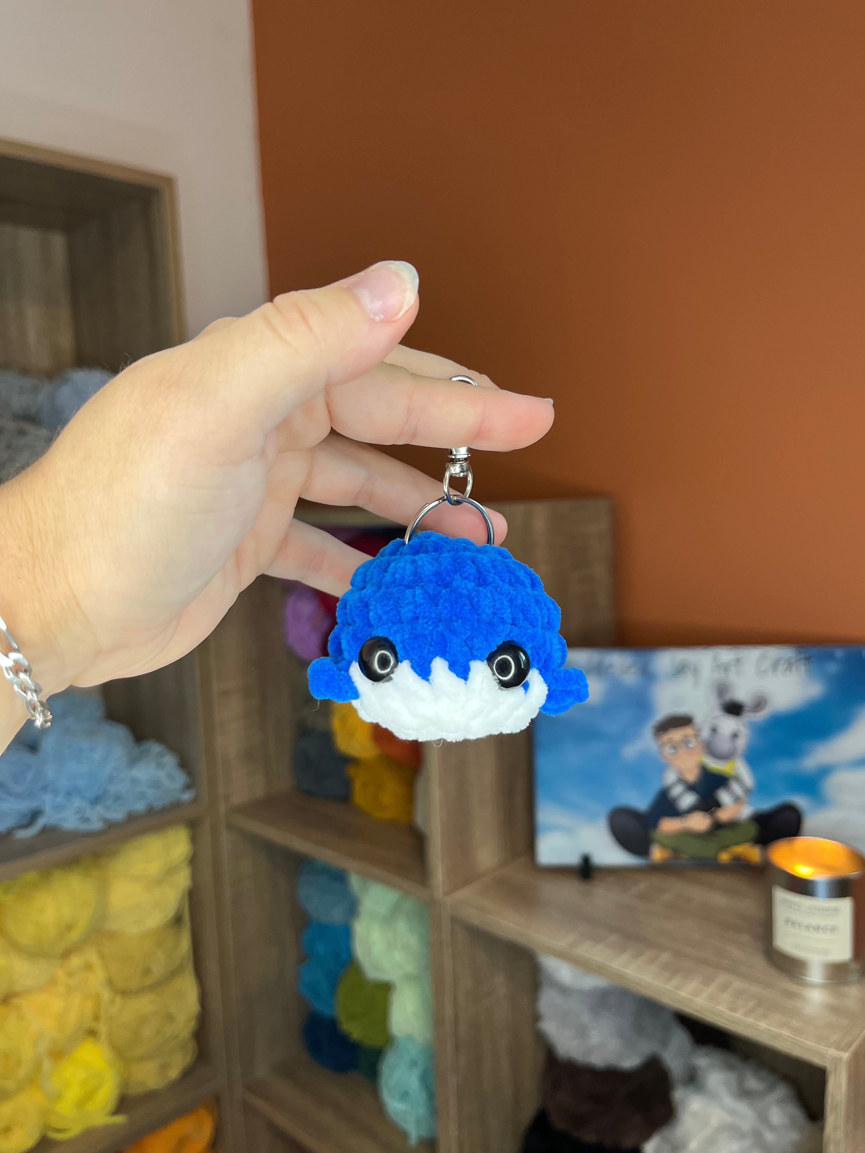 Porte clé baleine