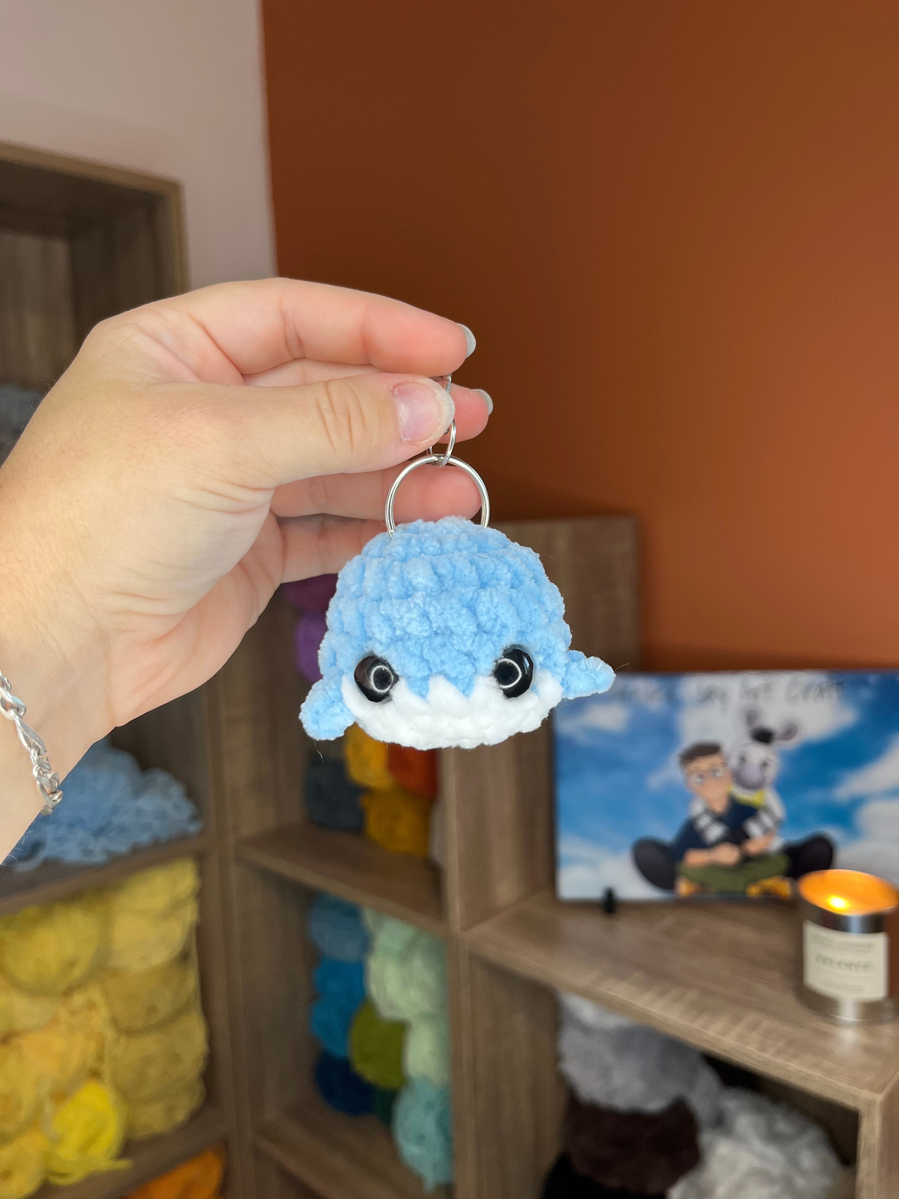Porte clé baleine